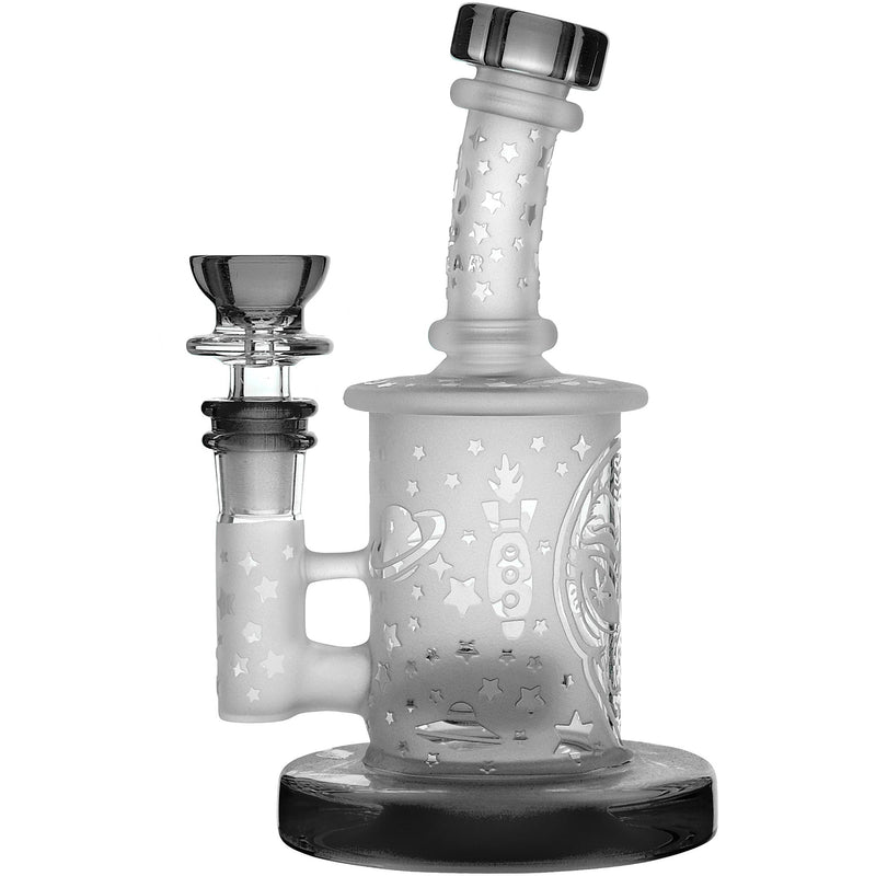 Calibear Sandblasted Flower Of Life Mini Can Bong - Headshop.com