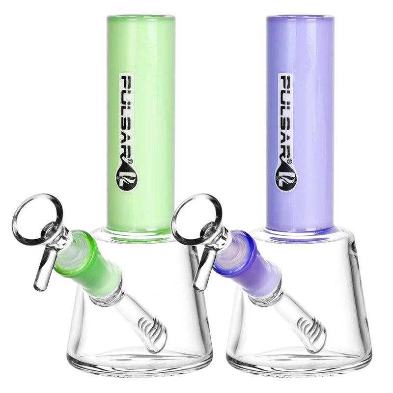 Pulsar Solidity Water Pipe - 6.5"/14mm F/Colors Vary - Headshop.com