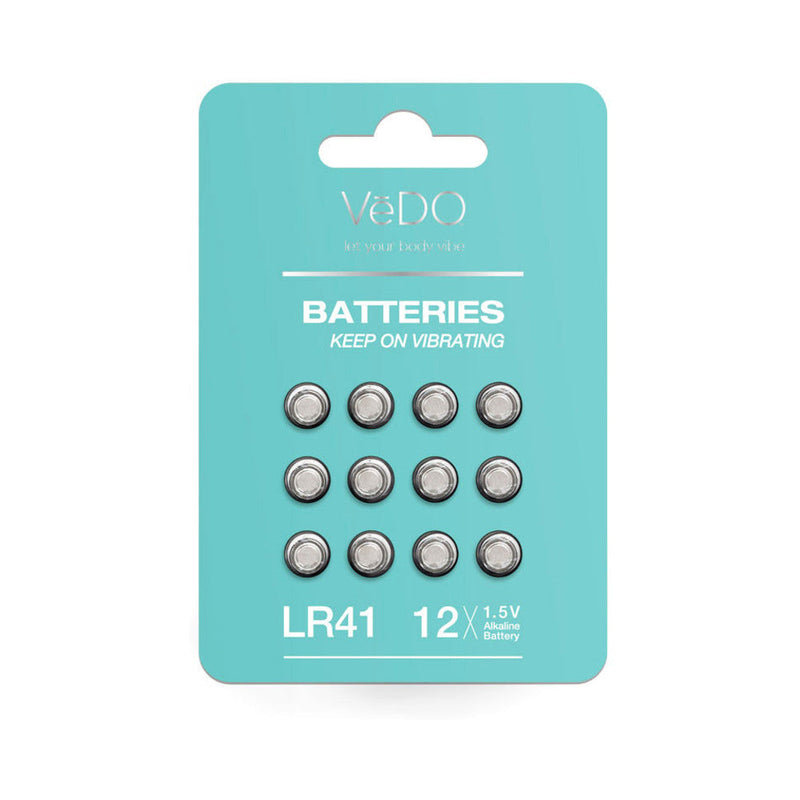 VeDO Batteries LR41 - 12 Pack 1.5V