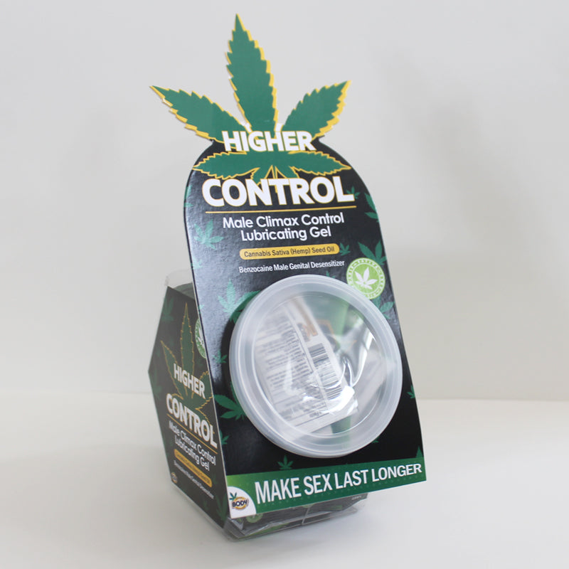 High Control CBD Male Lubricating Gel Sample Bowl 50pc - Headshop.com