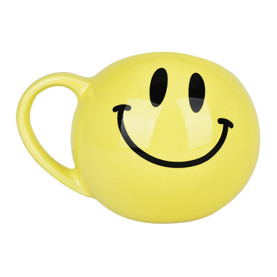 Smiley Face Ceramic Mug - 22oz