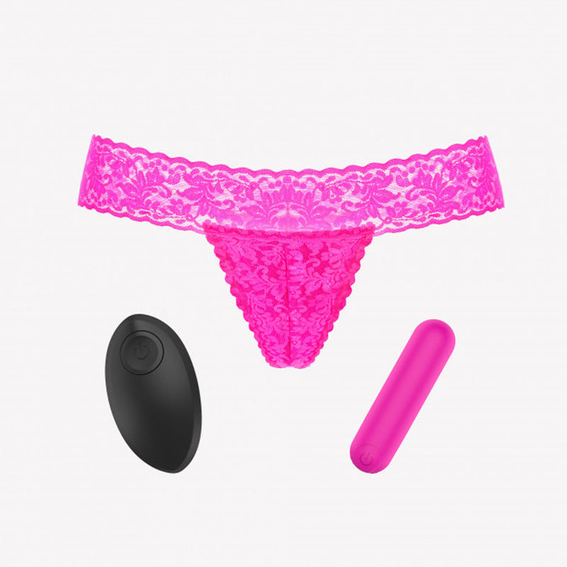 Love to Love Secret Panty 2 Neon Pink (gift bag packaging) - Headshop.com