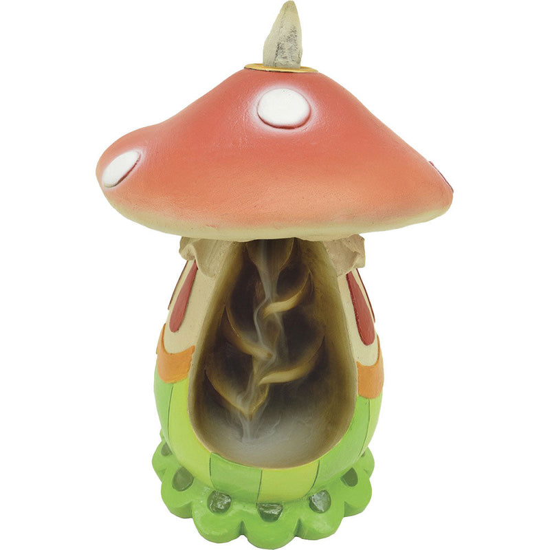 Fujima Mushroom Waterfall Backflow Incense Burner - 6" - Headshop.com