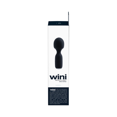 Vedo Wini Rechargeable Mini Wand Just Black