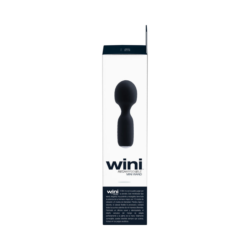 Vedo Wini Rechargeable Mini Wand Just Black