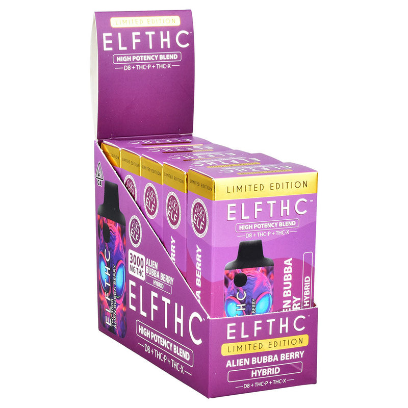 ELFTHC 3000 D8 THCP THCX Disposable | 3g | 5pc Display - Headshop.com