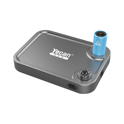 Yocan Red Slate 2-in-1 Torch And Tray | 5.7" x 4.1" - Headshop.com