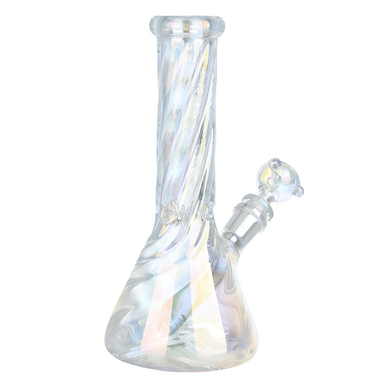 A Positive Twist Beaker Glass Water Pipe - 8.5" / 14mm F - Headshop.com