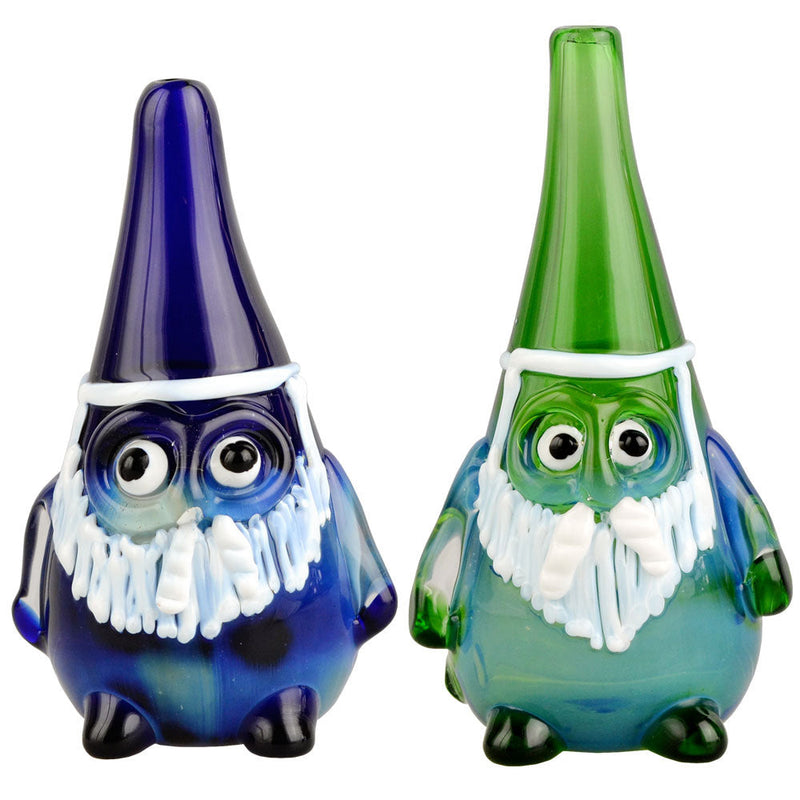 Gnome Hand Pipe - 4" / Colors Vary - Headshop.com