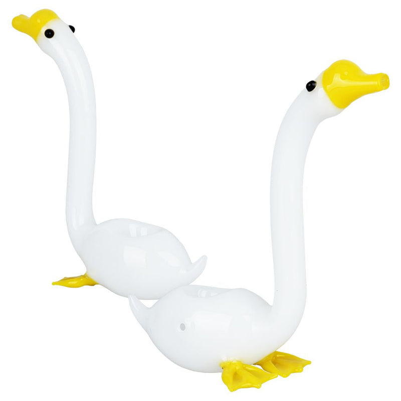 Take a Gander at This Goose Glass Hand Pipe - 6" - Headshop.com