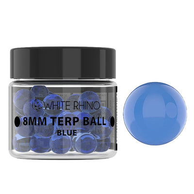 White Rhino Terp Balls | 8mm | 50ct Jar - Headshop.com