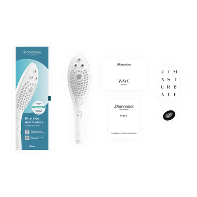 Womanizer Wave Shower Head Masturbator White