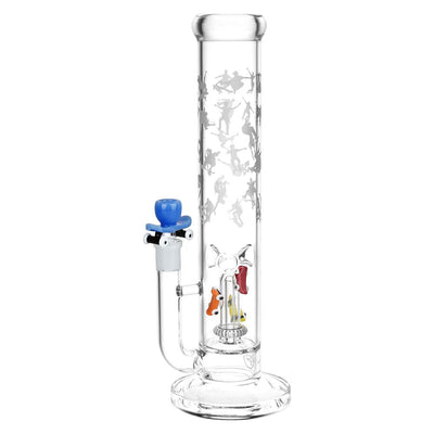 Pulsar Skate or Die Straight Tube Glass Water Pipe - 12.5" / 14mm F - Headshop.com