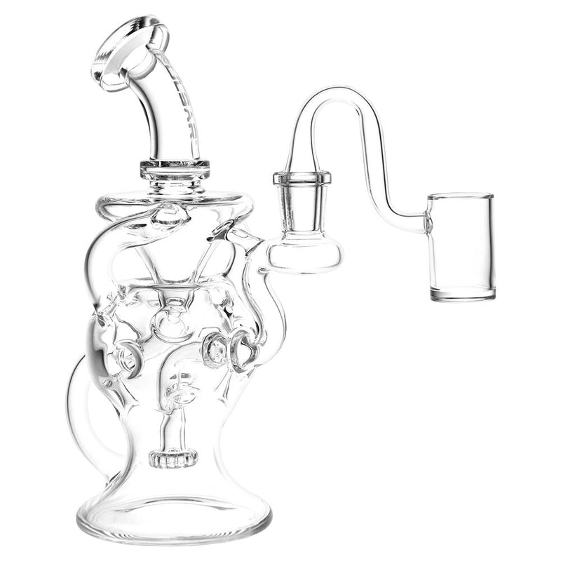 Pulsar Super Ball Egg Style Recycler 3 Arm Rig - 7.75" / 14mm F / Clear - Headshop.com