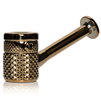 Twenties Collection Hand Pipe | Gold