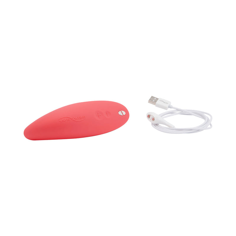 We-Vibe Melt Rechargeable Silicone Pleasure Air Clitoral Stimulator Pink