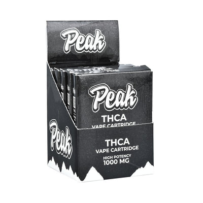 Peak THCA Vape Cartridge | 1mL | 5ct Display - Headshop.com