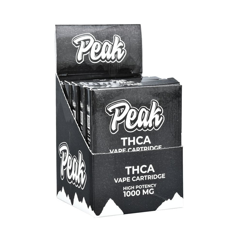 Peak THCA Vape Cartridge | 1mL | 5ct Display - Headshop.com