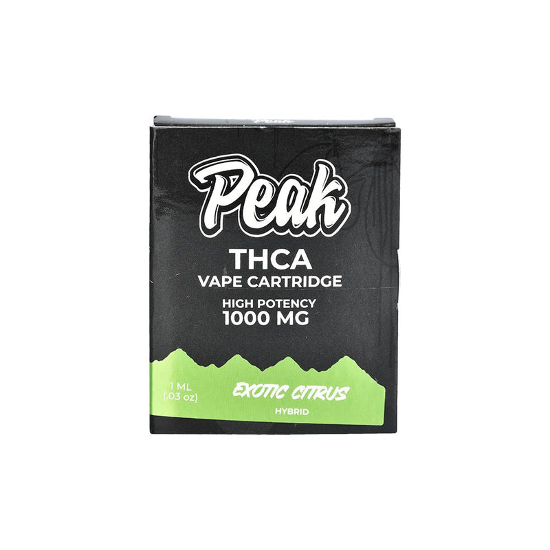 Peak THCA Vape Cartridge | 1mL | 5ct Display - Headshop.com