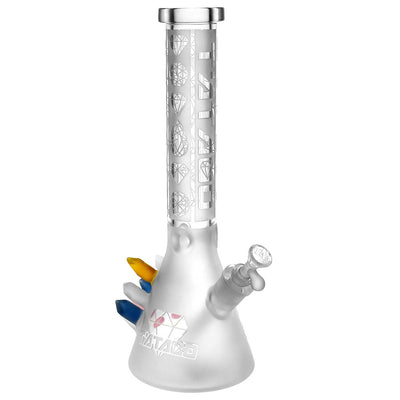 Tataoo Glass Diamonds Beaker Water Pipe - 15" / 14mm F - Headshop.com