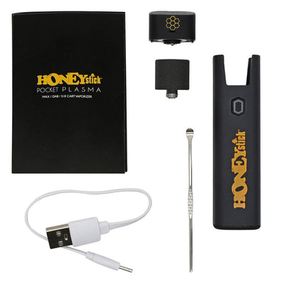 HoneyStick Pocket Plasma Dual Use Dab Pen and 510 Cart Battery - 950mAh - Headshop.com