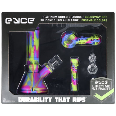 Eyce Colorway Silicone Herb Pipes Box Set | 5pc