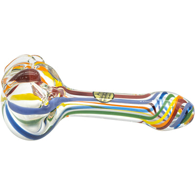 LA Pipes Rainbow Ripper Spoon Pipe - Headshop.com