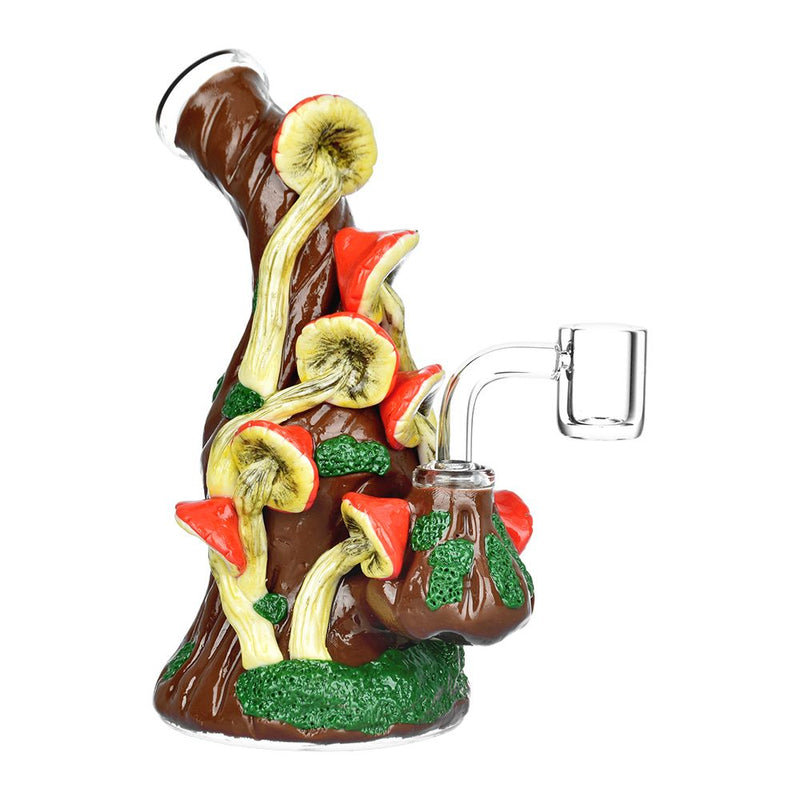 Mossy Forest Mushroom Dab Rig - 6.75" / 14mm F - Headshop.com