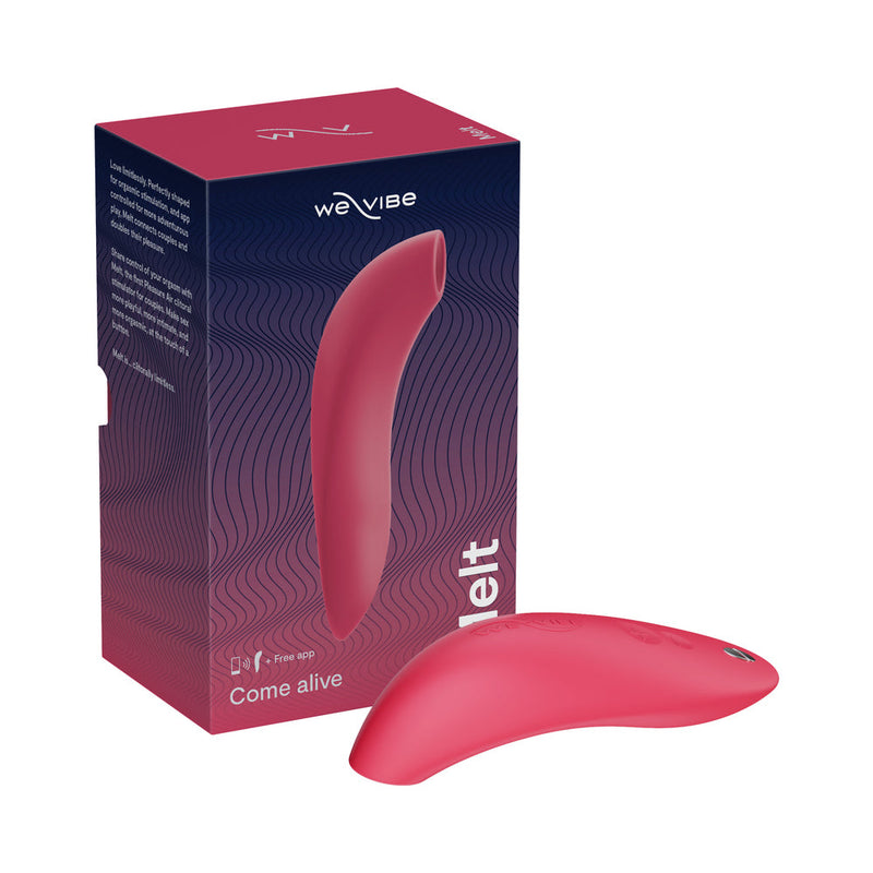 We-Vibe Melt Rechargeable Silicone Pleasure Air Clitoral Stimulator Pink