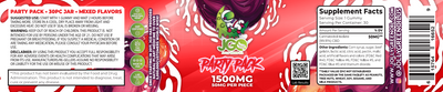 JGO CBD Party Pack Gummies, 1500 mg, 30 ct (THC FREE) - Headshop.com