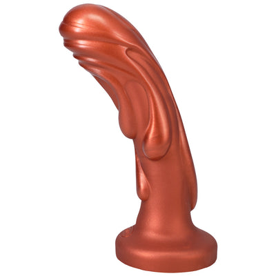 Tantus Magma 7 in. Fantasy Dildo Medium-Firm Copper