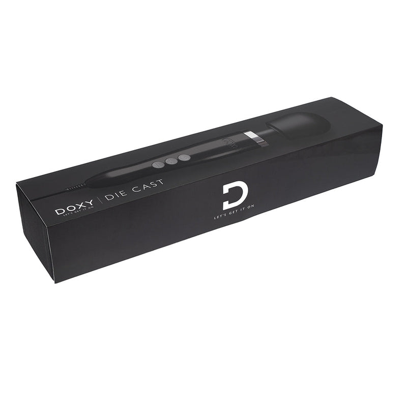 Doxy Die Cast Wand Vibrator Black