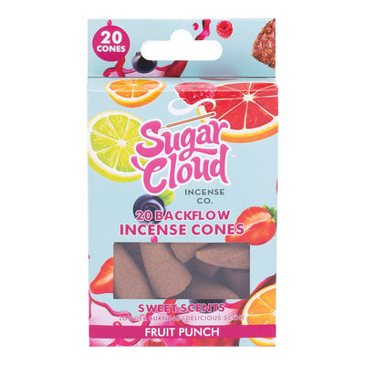 Sugar Cloud Sweet Scents Backflow Incense Cones