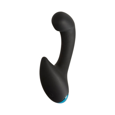 OptiMALE Vibrating P-Massager with Wireless Remote Black