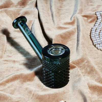 Jane West Twenties Collection Hand Pipe | Teal - Headshop.com