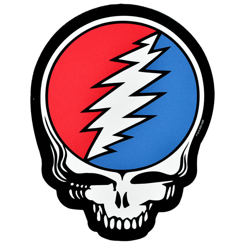 Grateful Dead x Pulsar DabPadz - Steal Your Face / Die Cut / 10" x 7.5" - Headshop.com