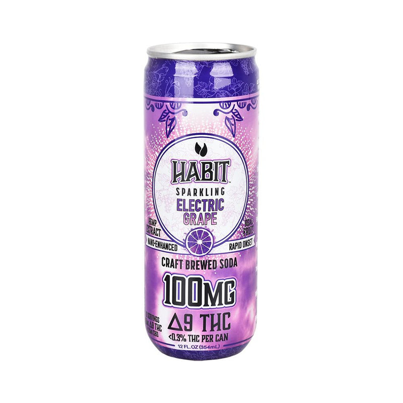 Habit D9 Sparkling Cooler | 12oz | 100mg | 12ct Box - Headshop.com