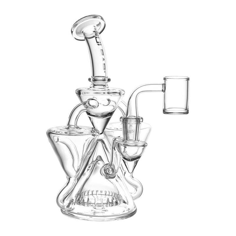 Pulsar Dual Recycler Glass Water Pipe - 7.75" / 14mm F - Headshop.com