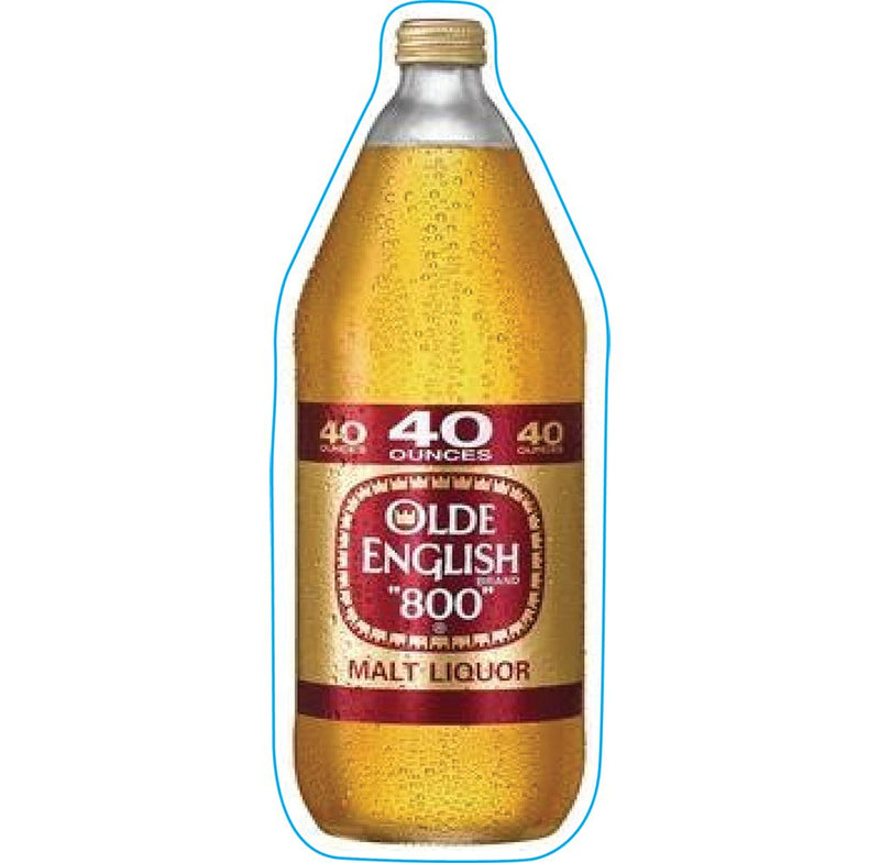 Old English 40oz Sticker - 5.75" x 2.25"