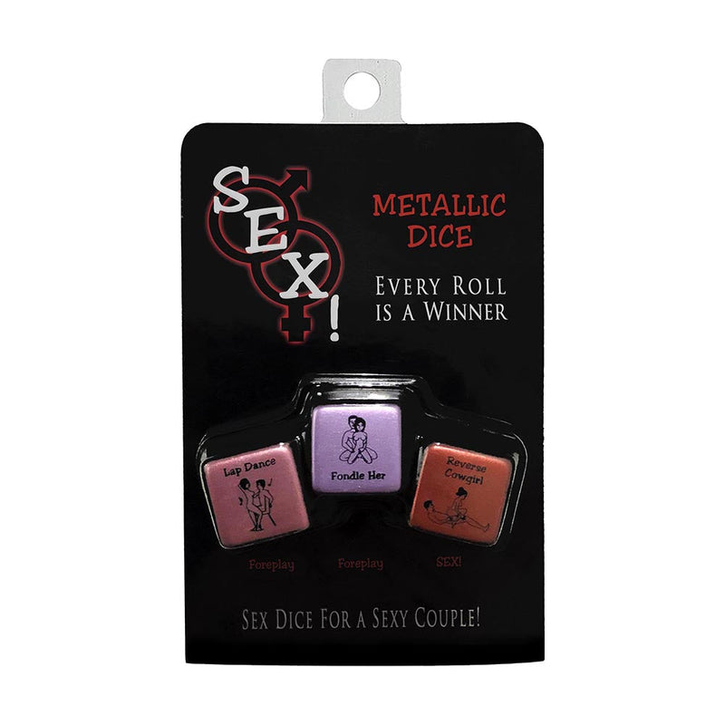 SEX! Metallic Dice Game