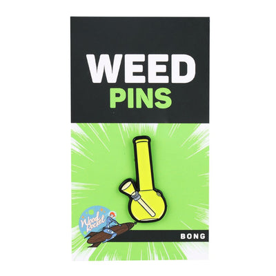 Wood Rocket Soft Enamel Lapel Pin - Bong