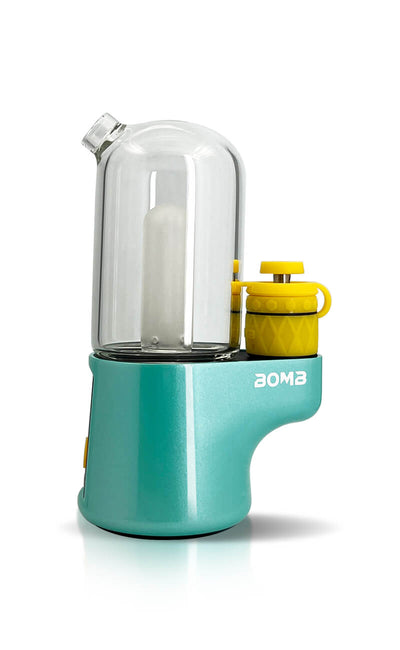 Bomb Pro Portable Electric Dab Rig-Teal - Headshop.com