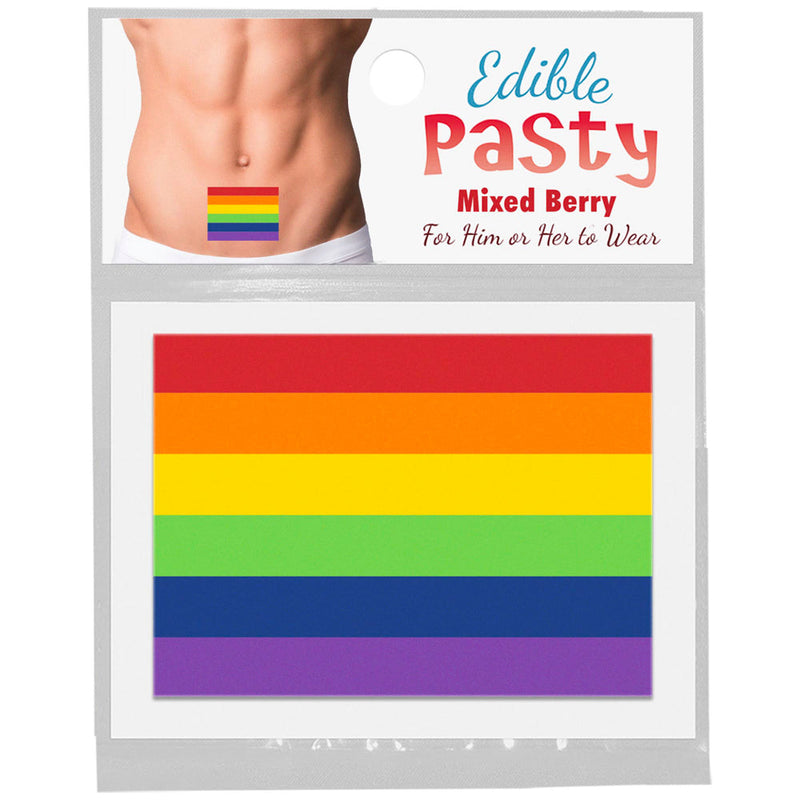 Edible Pride Flag Pasty Mixed Berry - Headshop.com