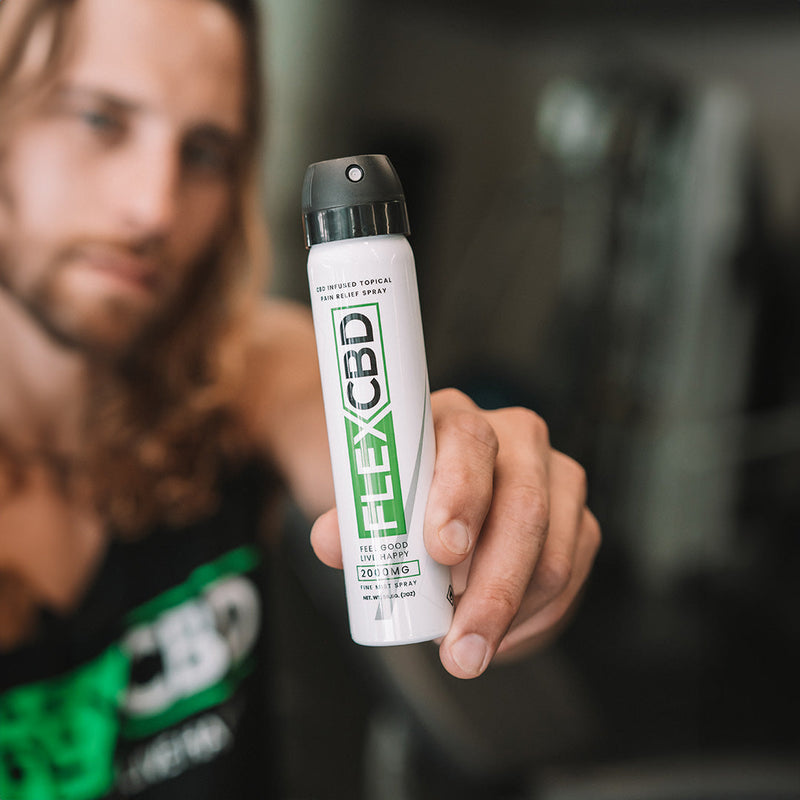 FlexCBD CBD Pain Relief Spray 2000 MG - Headshop.com