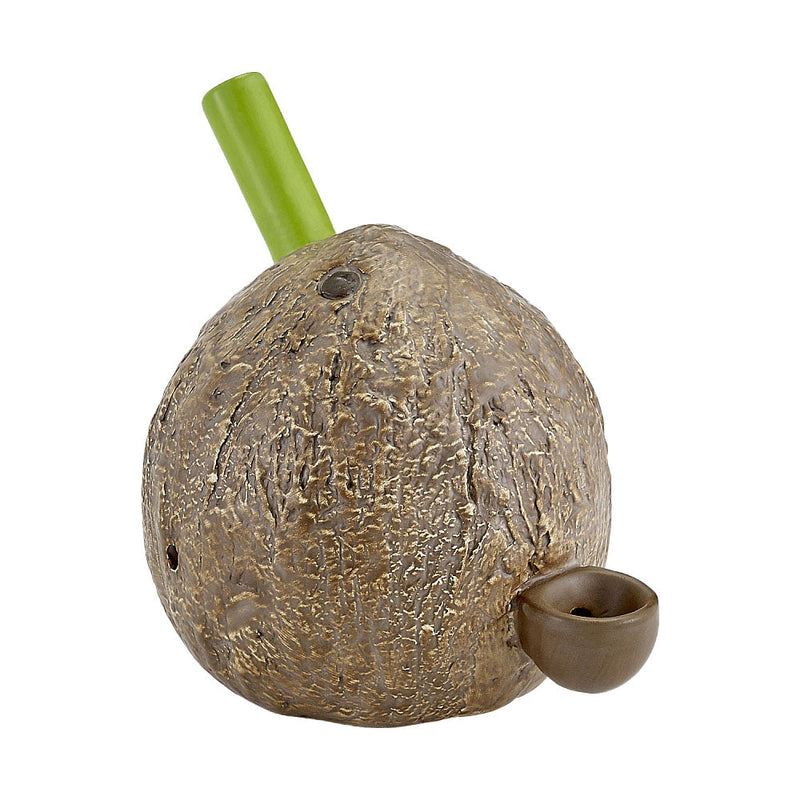 Coconut Ceramic Pipe | 5" - Headshop.com