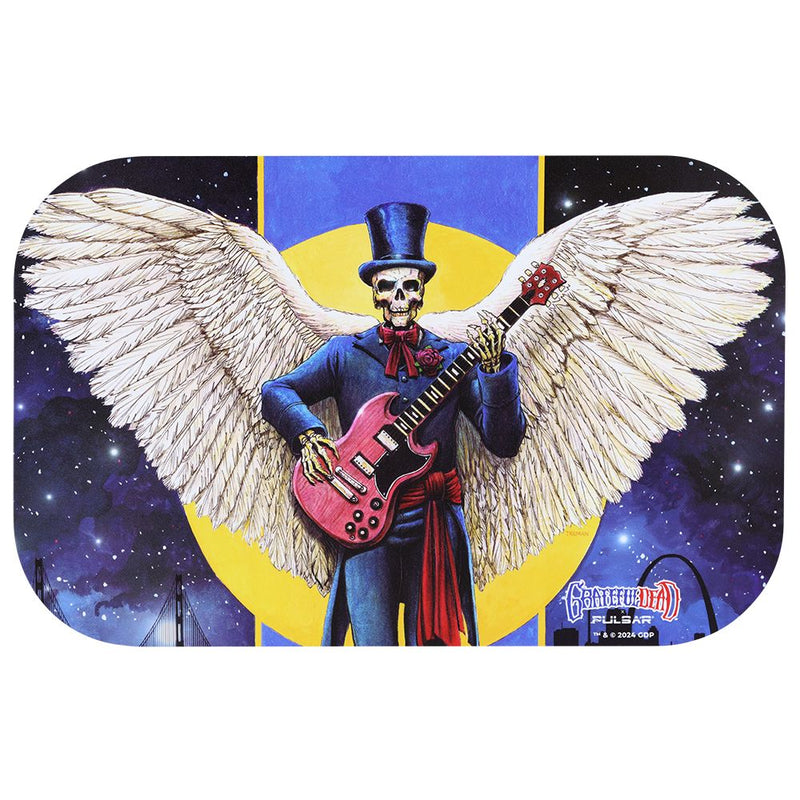 Grateful Dead x Pulsar Magnetic Rolling Tray Lid - Angel of Music / 11" x 7"