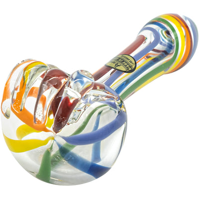 LA Pipes Rainbow Ripper Spoon Pipe - Headshop.com