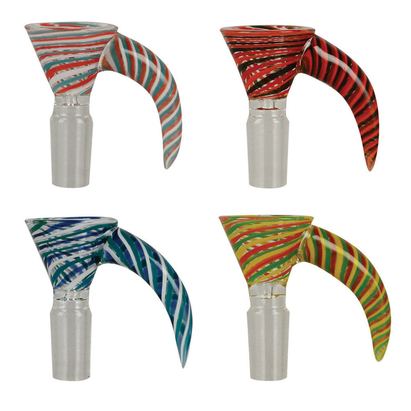 Matrix Candy Striped Herb Slide - Colors Vary - Headshop.com