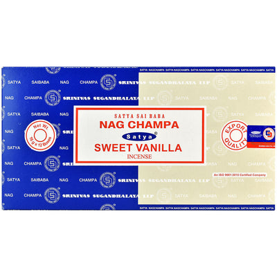 Satya Incense Nag Champa Combo Pack - 16g  12PC - - Headshop.com