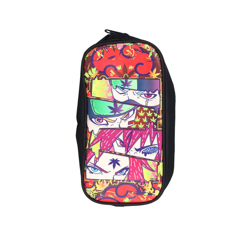 Dabtized Smoker Anime Backpack & Zipper Pouch | 3pc Set | 14" x 16.5"